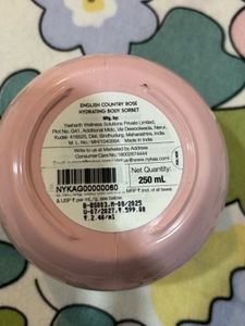 Nykaa Wanderlust English Rose Body Sorbet