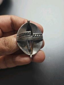 Pure Silver Unique Leaf-Shaped Ring
