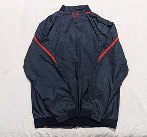 Nike "90" Navy &amp; Red Windbreaker Jacket