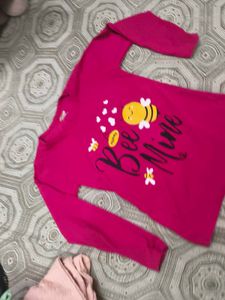 Cute Bee "Bee Mine" Pink T-Shirt