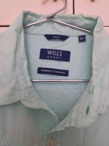 Men's Light Blue Casual Shirt
