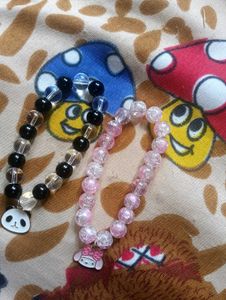 Cute Charm Bead Bracelets - Set of 2