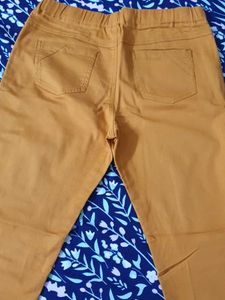 Comfortable Mustard Colored Pants