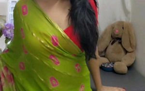 Jaipuri bandhej saree