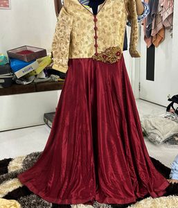Ethnic Gown Dress For 13 To 15 Years Old 👩