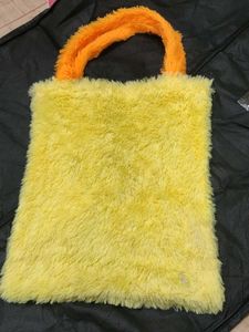 Cute Fluffy Yellow Chick Tote Bag