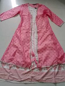 Pink Ethnic Kurta Set