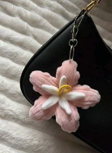 Cute Flower Keychain Charm
