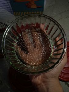 Beautiful Glass bowls (like tiffin) set.