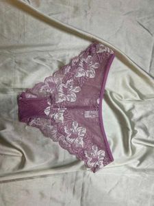 🇳🇿💫🎀Sheer Lace Floral Bikini Panty