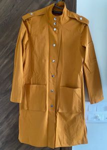 Chic Ochre Yellow Blazer