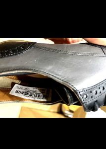 Unavera Rosch Wingtip Brogue Shoes Black
