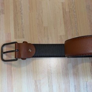 Classic Brown Leather Belt