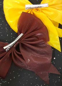 Hair Bow Clips - Set of Two