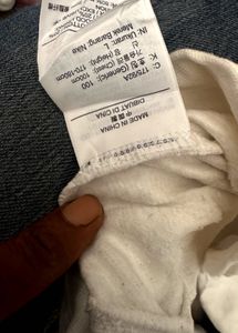 Jordan White Hoodie