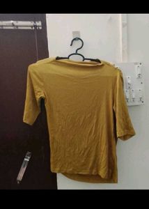 Stylish Mustard Yellow Top