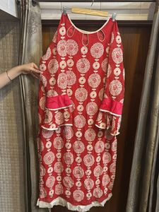 Beautiful Red Ethnic Kurta