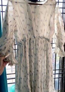 Off White Maxi Dress