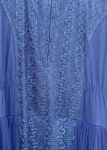 Elegant Blue Ethnic Gown