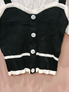 Chic Two-Piece Look Top