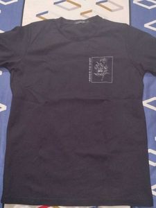 KAOUTS Black Graphic T-Shirt