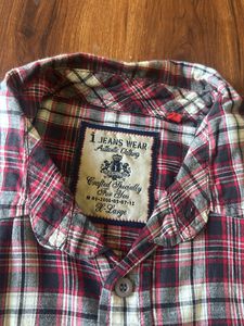 Double sleeve XL size shirt for men
