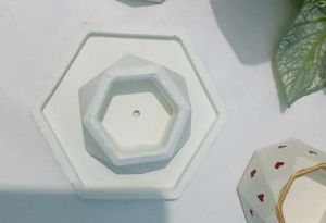 Modern Geometric Concrete mini Planter