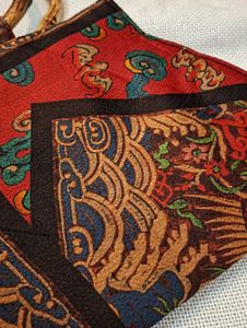 Unique Vintage Asian Inspired Handbag