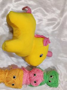 Cute Yellow Plush Toy