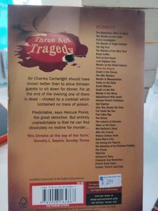Agatha Christie Three Act Tragedy Book