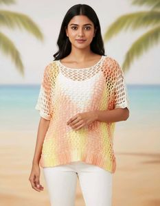 Stylish Multicolor Knitted Top