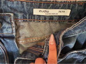 Blue Denim Flare Jeans