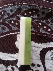 two layer neem and honey soap