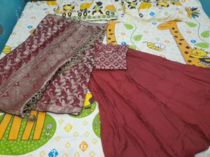 Original Banaras Suit..brand New 3 Pcs Stiched Sui