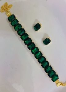 ✨ FRESH ARRIVAL ✨Emerald Choker  Set