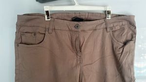 Gia Curves Beige Trousers