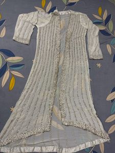 Elegant Beaded Abaya Dress