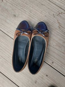 Women's Brown ballet flats