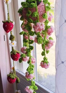 Floral Crochet plant decor