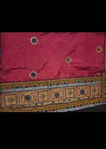 Embroidered Peacock Saree