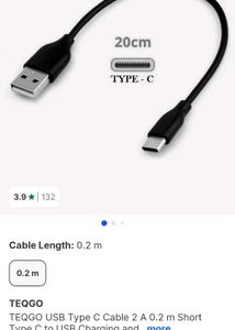USB Type C Cable -fast charging