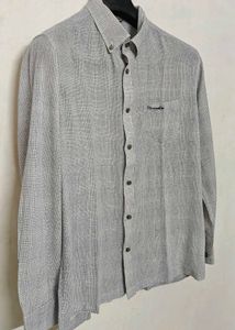 🔥Price drop Crocodile vintage Men's Grey Button-D