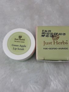 Just herbs Green Apple Lip Scrub