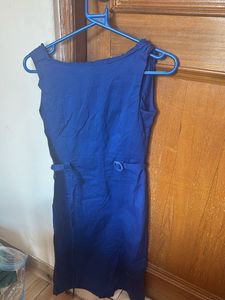 Blue Sleeveless Dress