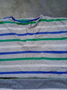 Set of 2 Striped T-Shirt for Men Buy1 Get1 Offer