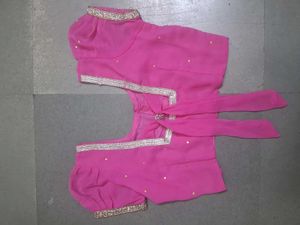 Beautiful Pink Embroidered Saree
