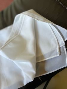 Elegant White Chiffon Dupatta/ Hijab