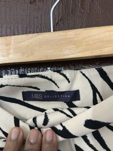 MARKS &amp; SPENCERS Zebra Print Co-ord Set