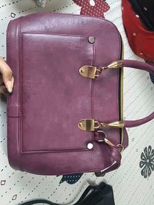 Chic Plum Handbag