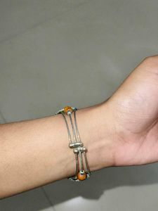 Sparkling Floral Cuff Bracelet